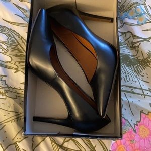 Christian Siriano for Payless Black size 10 Wide Width Heel